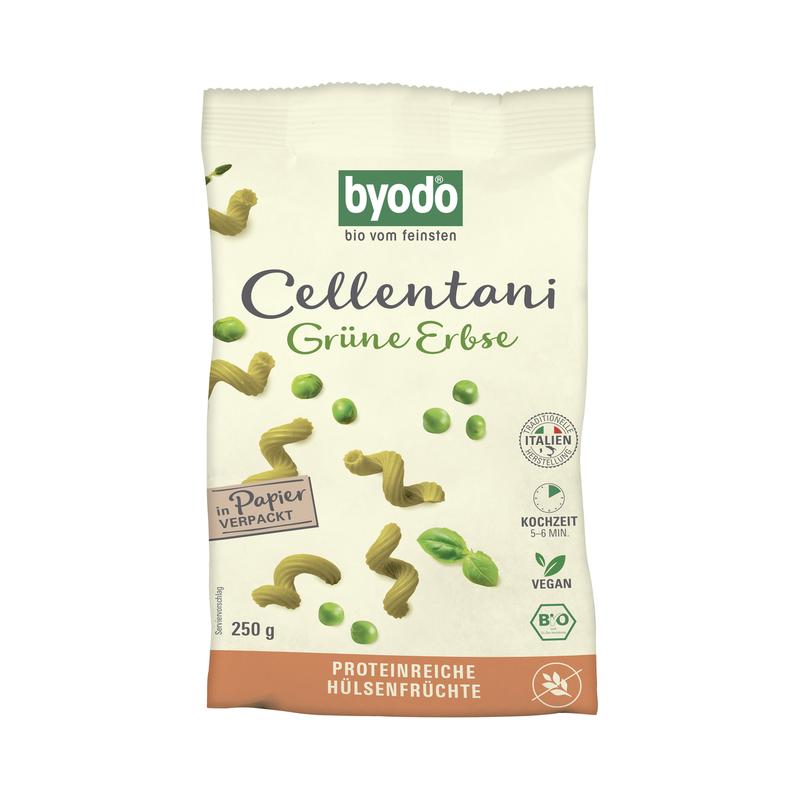 Cellentani Grüne Erbse Byodo