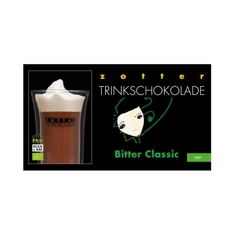 Trinkschokolade Bitter Classic Zotter