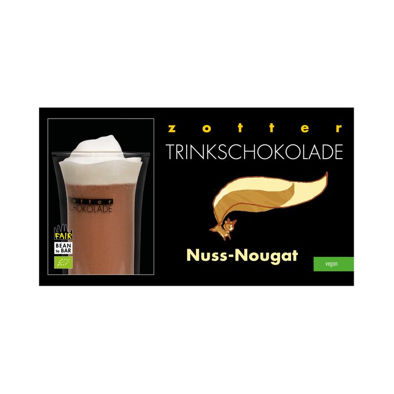 Trinkschokolade Nuss-Nougat Zotter