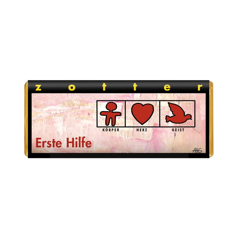 Erste Hilfe Zotter Schokolade