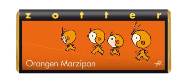 Orangen Marzipan Zotter Schokolade