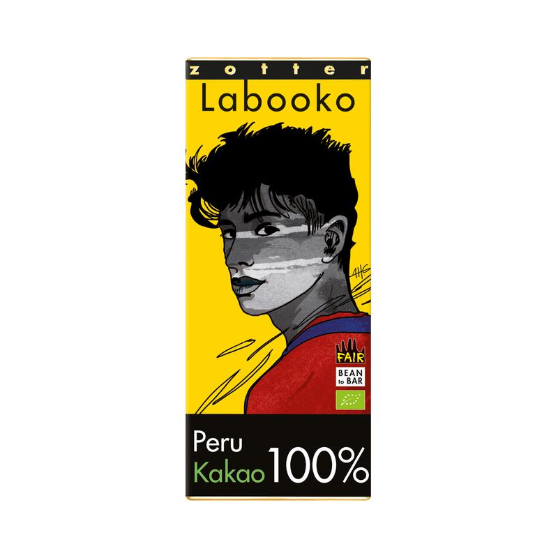 Labooko Peru Kakao 100% Zotter Schokolade