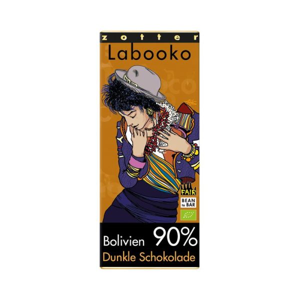 Labooko Bolivien 90% Zotter Schokolade