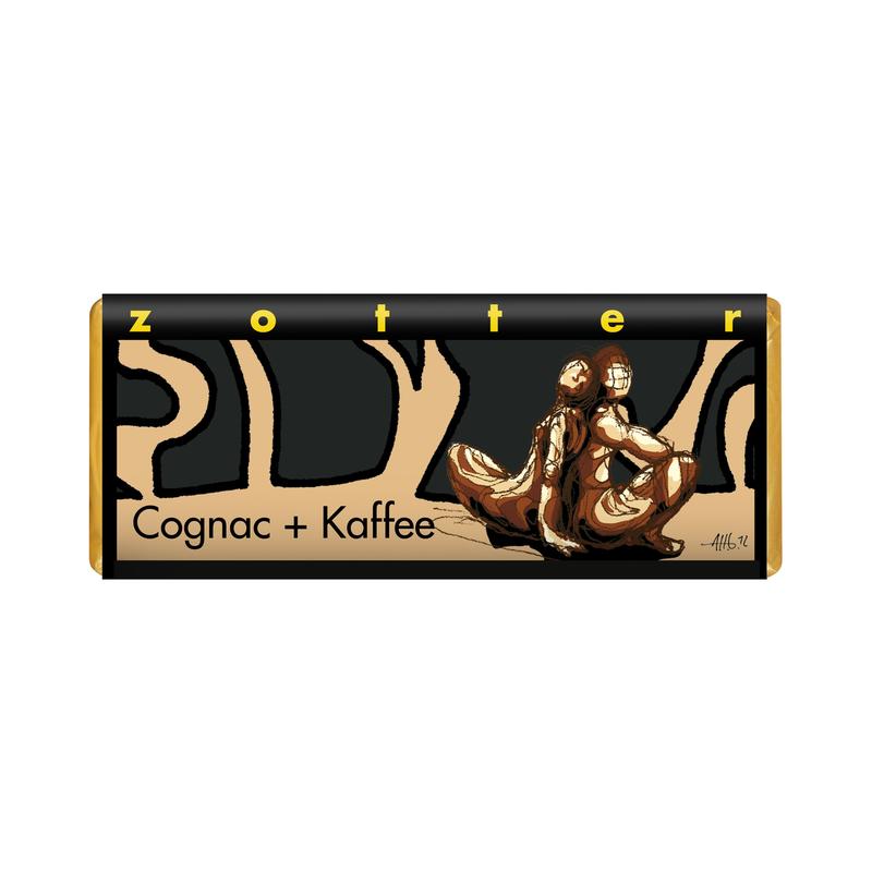 Cognac + Kaffee Zotter Schokolade