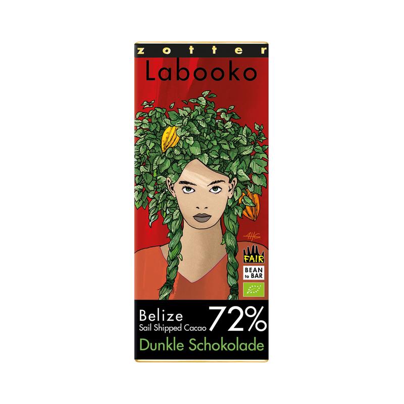 Labooko Belize 72% Zotter Schokolade