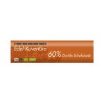 Zotter Schokolade - Edel-Kuvertüre 60% Dunkle Schokolade 6 Stück zu 130 g