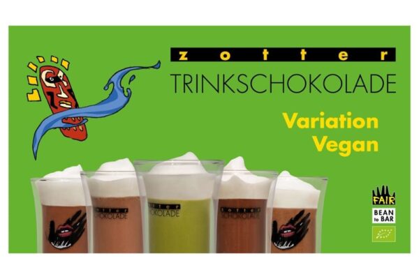 Zotter Schokolade - Trinkschokolade Variation 6 Stück zu 110 g