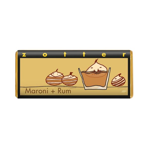 Maroni + Rum Zotter Schokolade