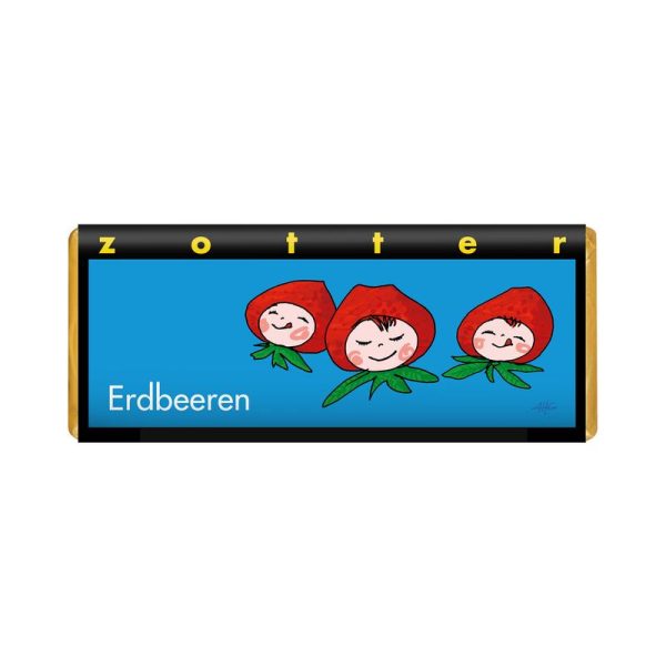 Erdbeeren Zotter Schokolade