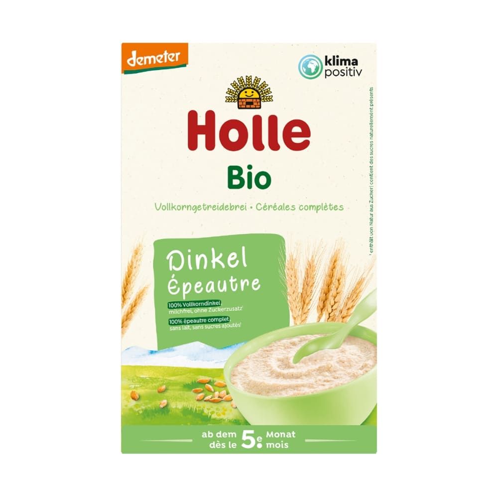 Bio Vollkorngetreidebrei Dinkel Holle