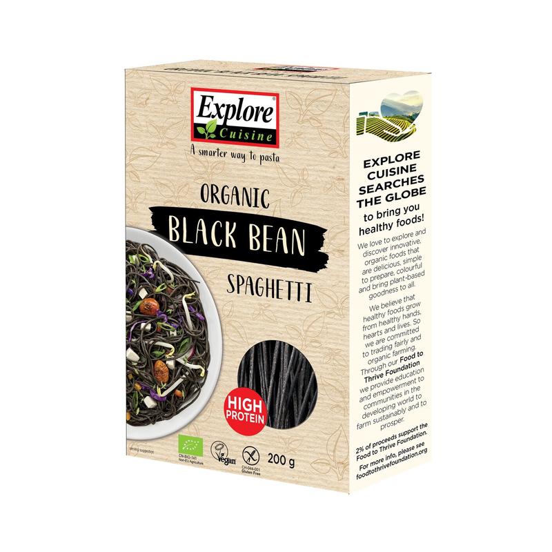 Organic Black Bean Spaghetti Explore