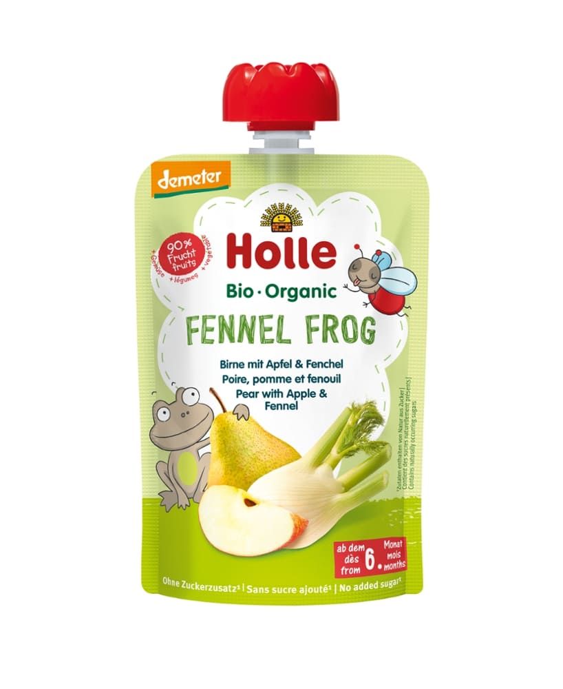 Fennel Frog Birne mit Apfel Holle