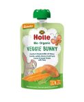 Holle Veggie Bunny Karotte & Süßkartoffel mit Erbsen 12 Stück zu 100 g