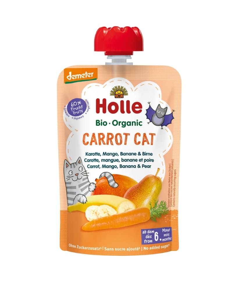 Carrot Cat Karotte, Mango, Banane & Birne Holle