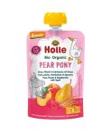 Holle Pear Pony Birne, Pfirsich & Himbeere mit Dinkel 12 Stück zu 100 g