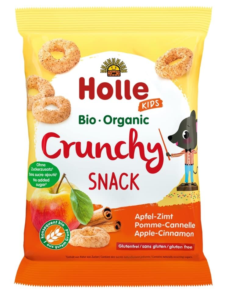 Crunchy Snack Apfel-Zimt Holle