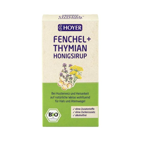 Fenchel + Thymian Honigsirup Hoyer