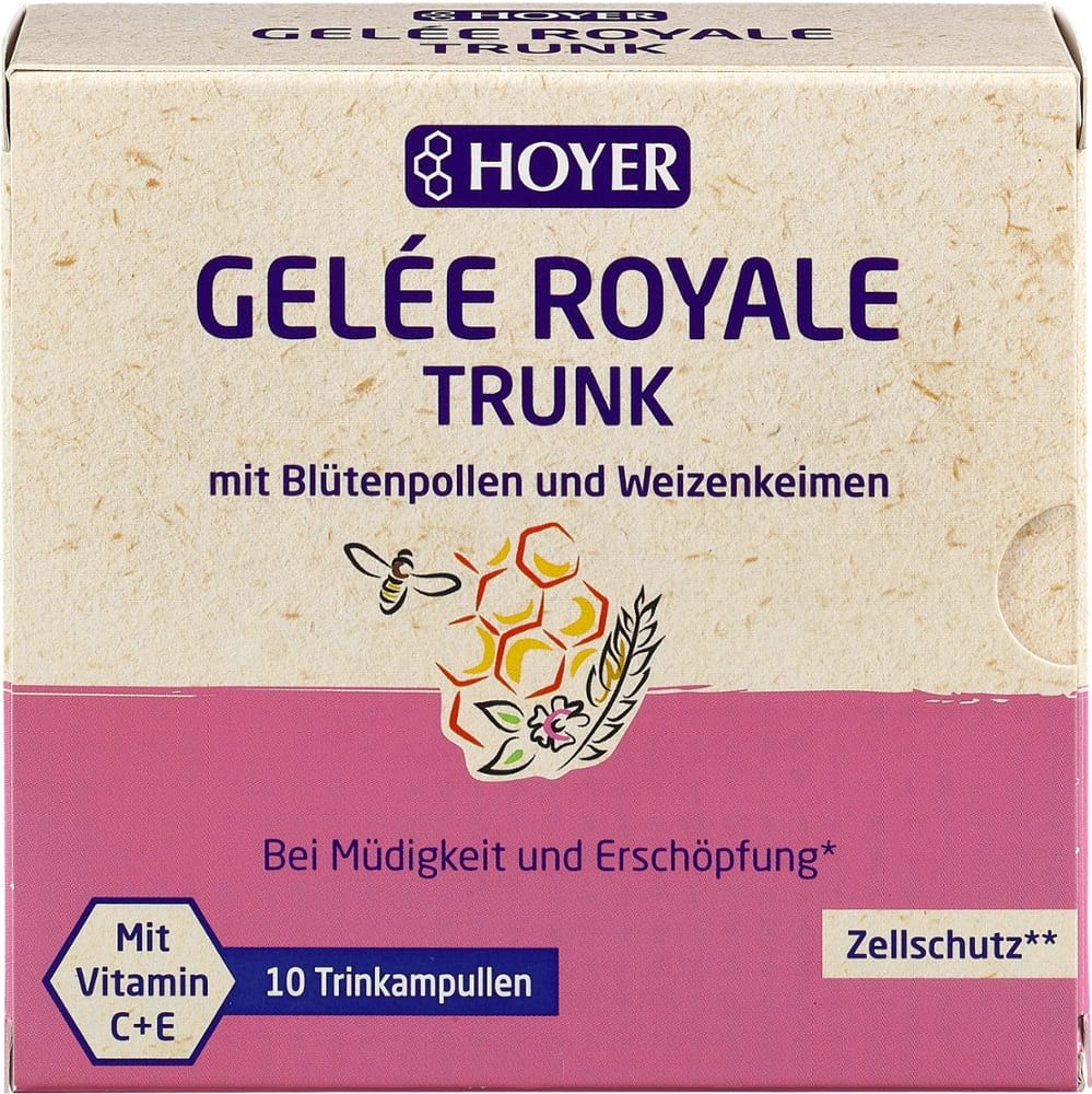 Hoyer - Gelee Royale Trunk 5 Pkg. zu 10 Stück mit 10 ml