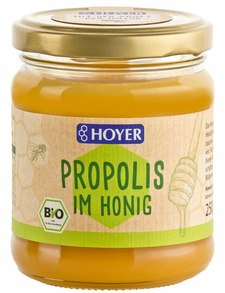 Hoyer - Propolis im Honig 6 Stück zu 250 g