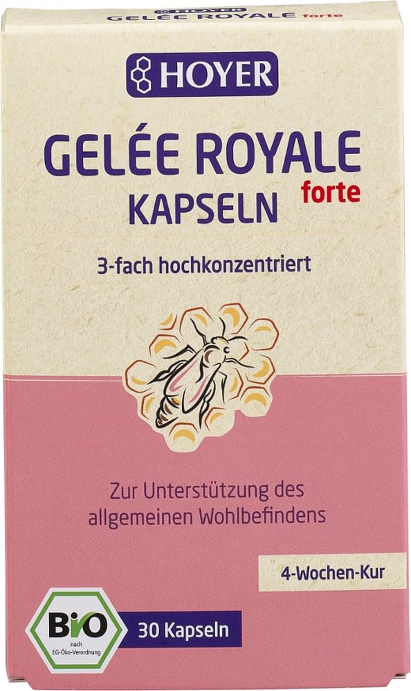 Hoyer - Gelée Royale Kapseln 5 Pkg. mit 30 Stück