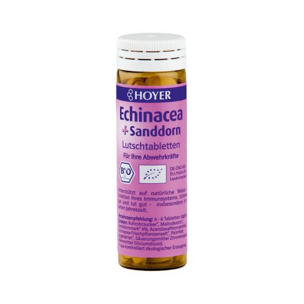 Echinacea + Sanddorn Lutschtabletten Hoyer