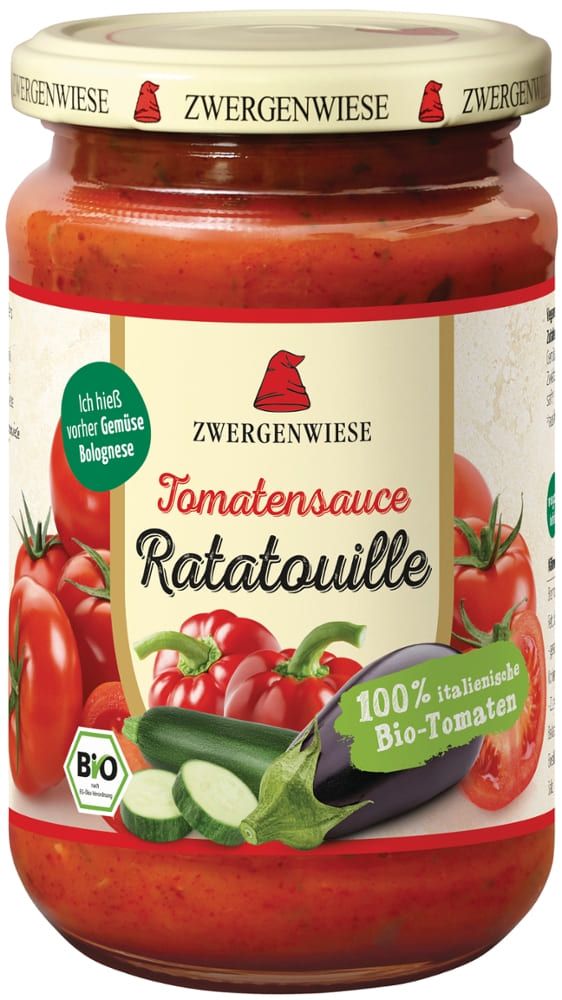 Zwergenwiese - Tomatensauce Ratatouille 6 Stück zu 350 g