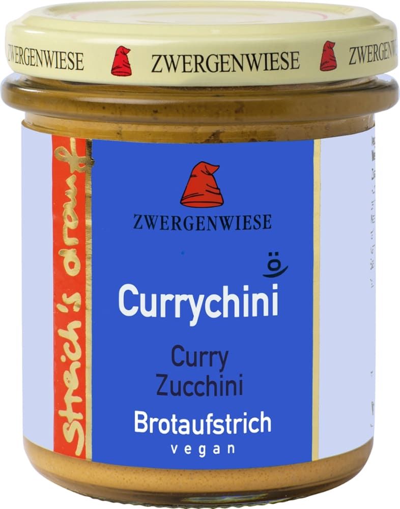 Zwergenwiese - streichs drauf Currychini Curry Zucchini 6 Stück zu 160 g