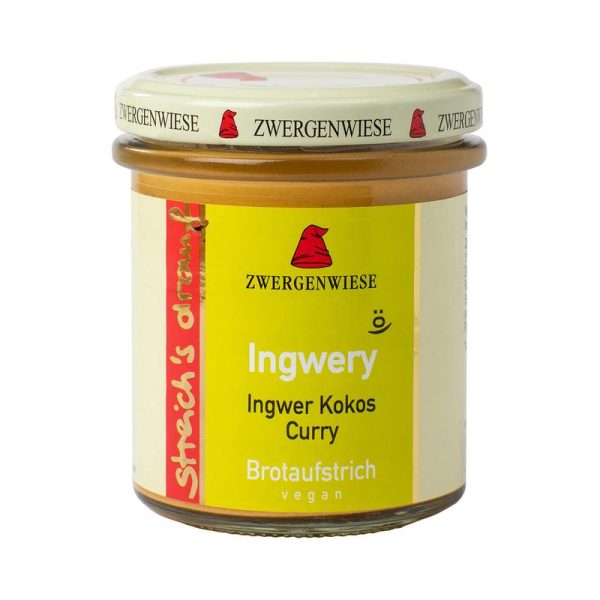Ingwery Ingwer Kokos Curry Brotaufstrich Zwergenwiese