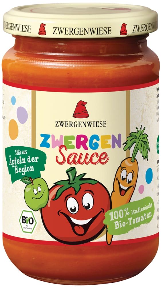 Zwergenwiese - Zwergensauce 6 Stück zu 340 ml