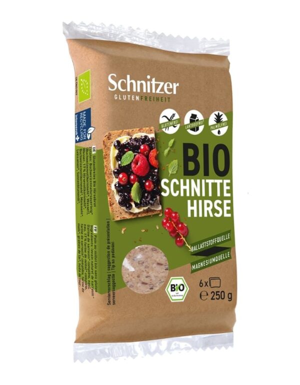 Hirsebrot Schnitten Schnitzer