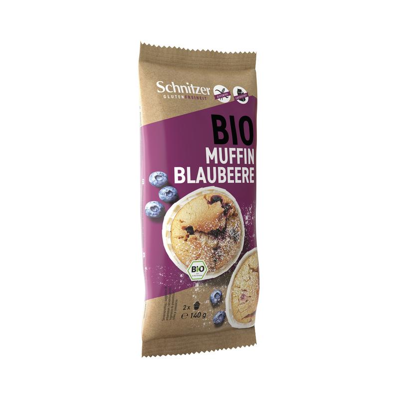 Bio Muffin Blaubeere Schnitzer