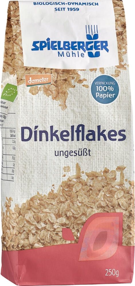 Spielberger - Dinkelflakes ungesüßt 250 g