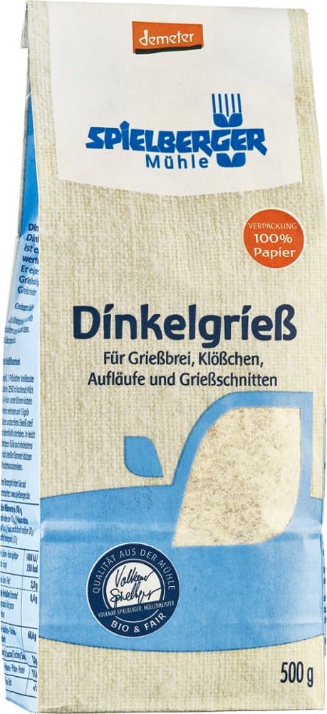 Dinkelgrieß Spielberger