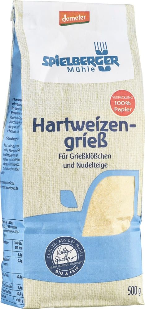 Spielberger - Hartweizengrieß 500 g