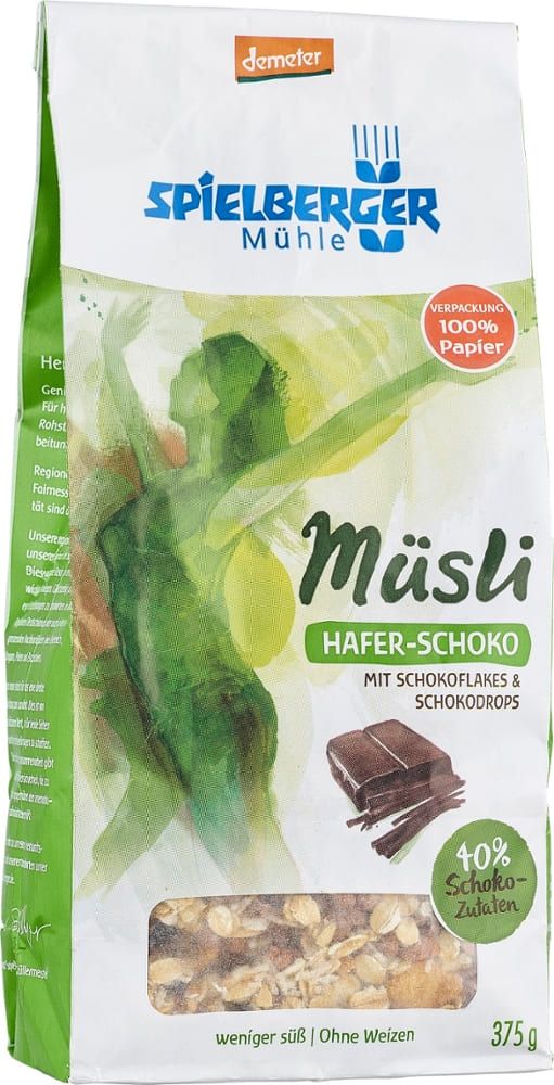 Spielberger - Müsli Hafer-Schoko 6 Stück zu 375 g