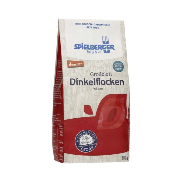 Großblatt Dinkelflocken Vollkorn Spielberger