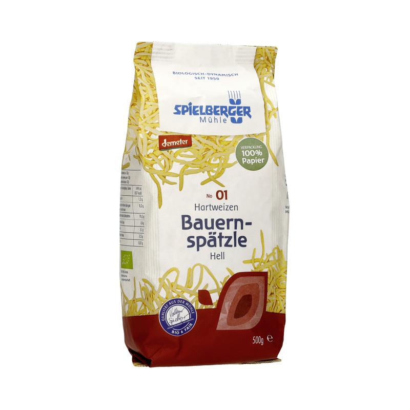 Bauernspätzle aus Hartweizengrieß Spielberger