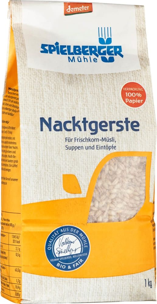 Spielberger - Nacktgerste 6 Stück zu 1 kg