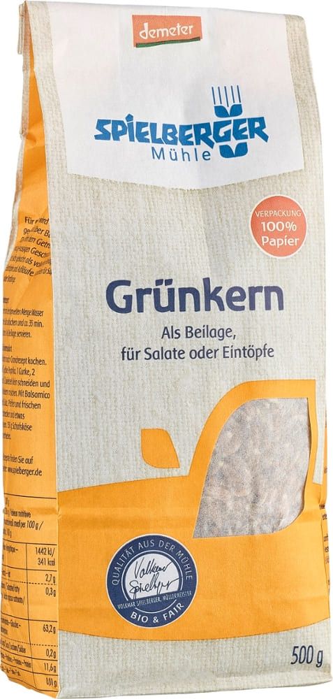 Spielberger - Grünkern 4 Stück zu 500 g