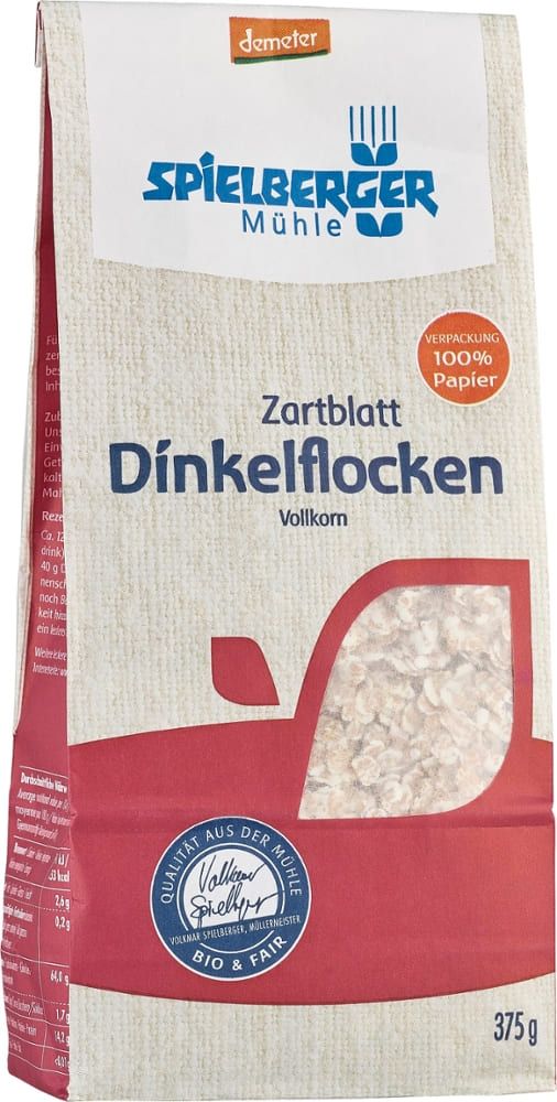 Spielberger - Zartblatt Dinkelflocken Vollkorn