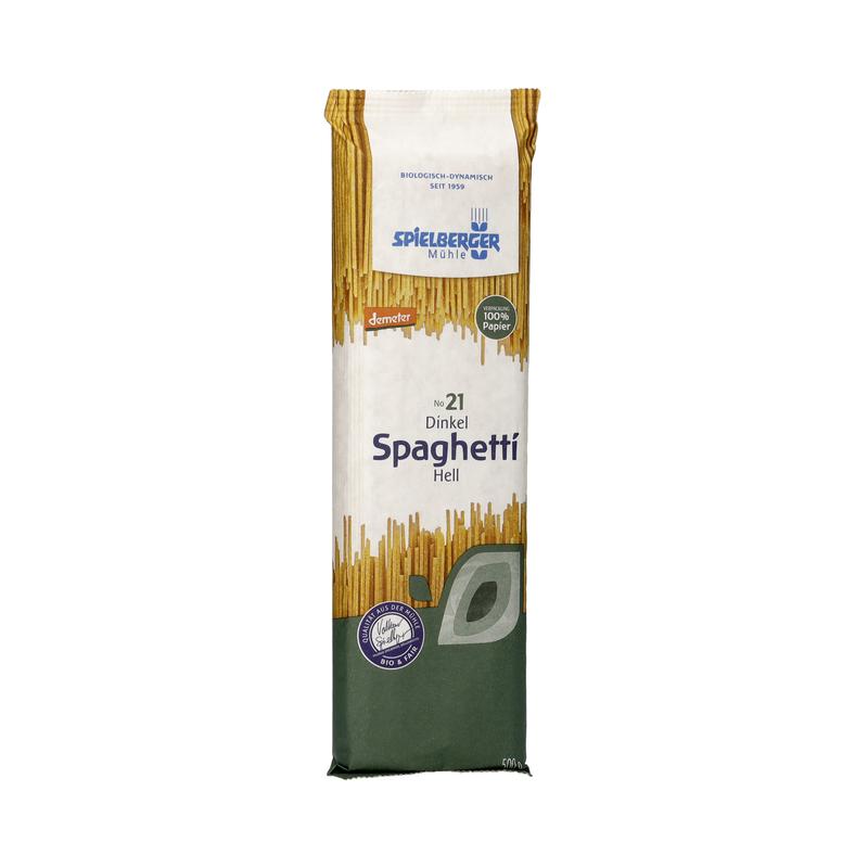 Dinkel-Spaghetti hell Spielberger