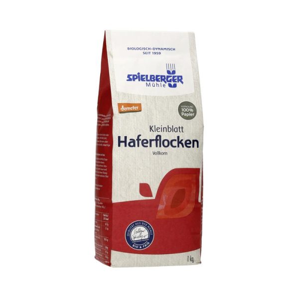 Kleinblatt Haferflocken Vollkorn Spielberger