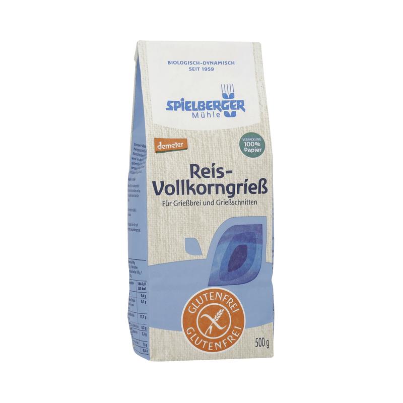 Reis-Vollkorngrieß Spielberger