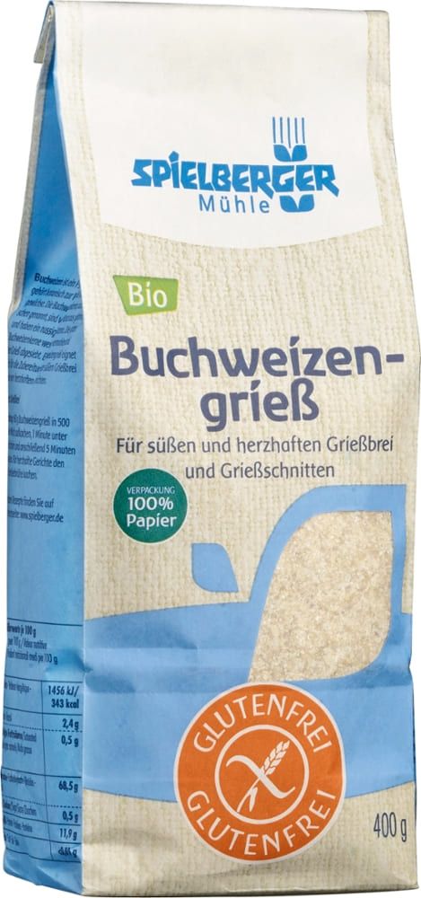 Spielberger - Buchweizengrieß 4 Stück zu 400 g