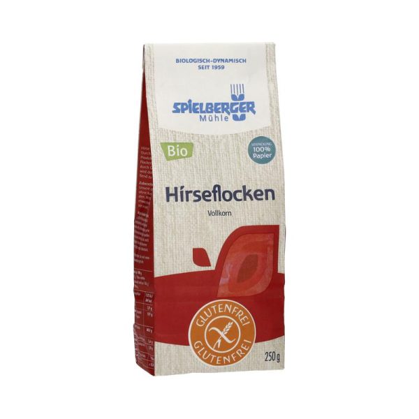 Glutenfreie Hirseflocken Vollkorn Spielberger