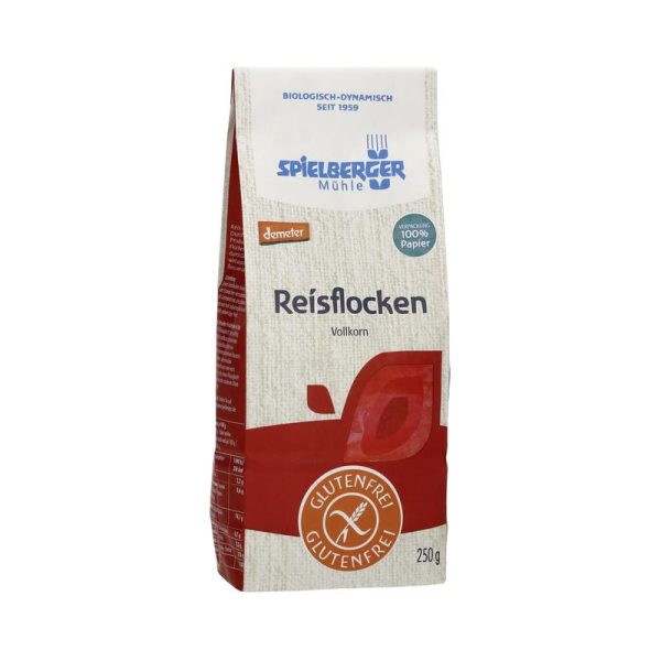 Glutenfreie Reisflocken Vollkorn Spielberger