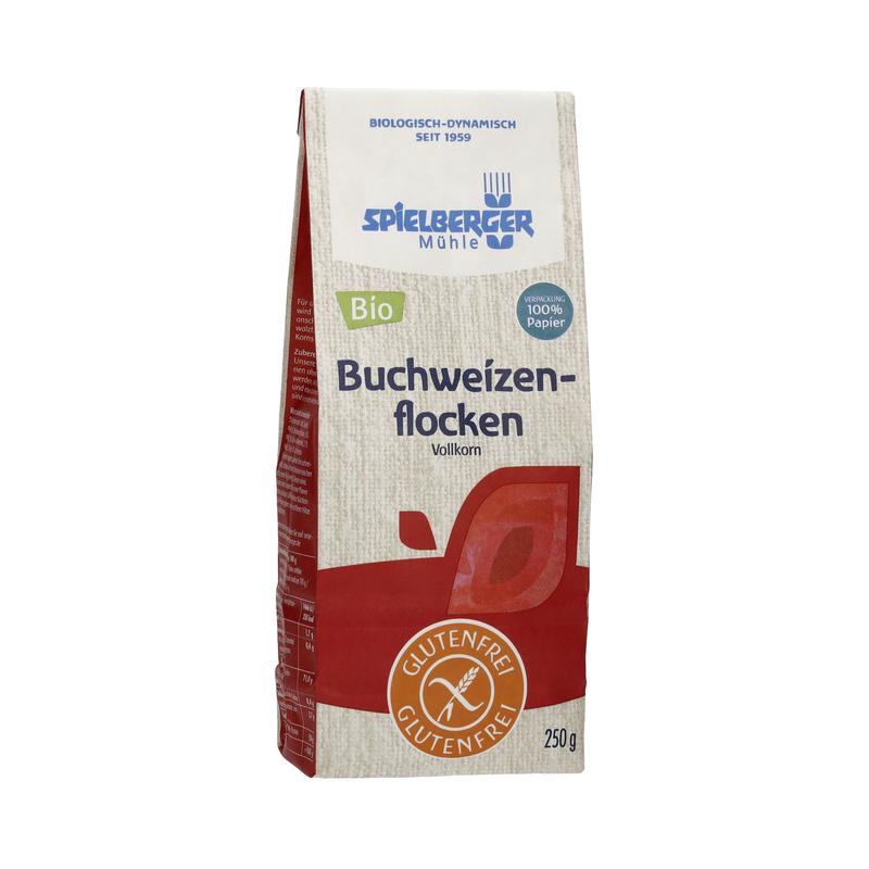 Glutenfreie Buchweizenflocken Vollkorn Spielberger