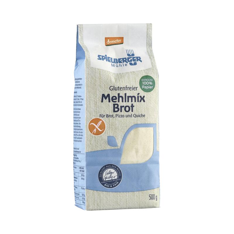 Glutenfreier Mehlmix Brot Spielberger