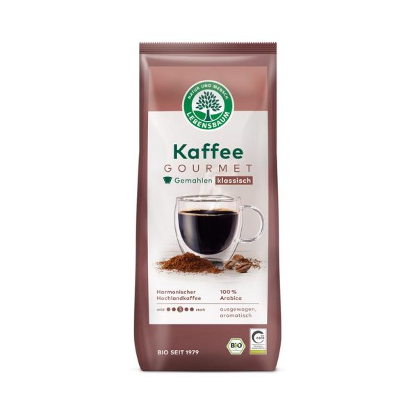 Kaffee Gourmet gemahlen klassisch Lebensbaum
