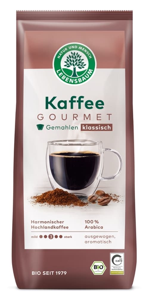 Lebensbaum - Kaffee Gourmet gemahlen klassisch